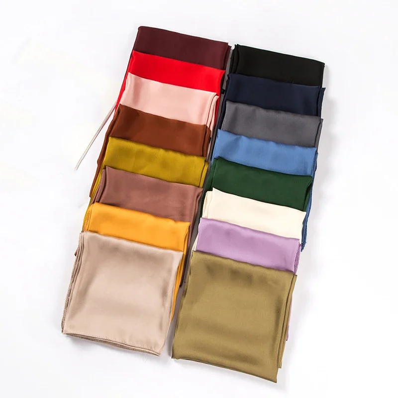 Women Bags Wholesale - Écharpe en satin pour femmes 70