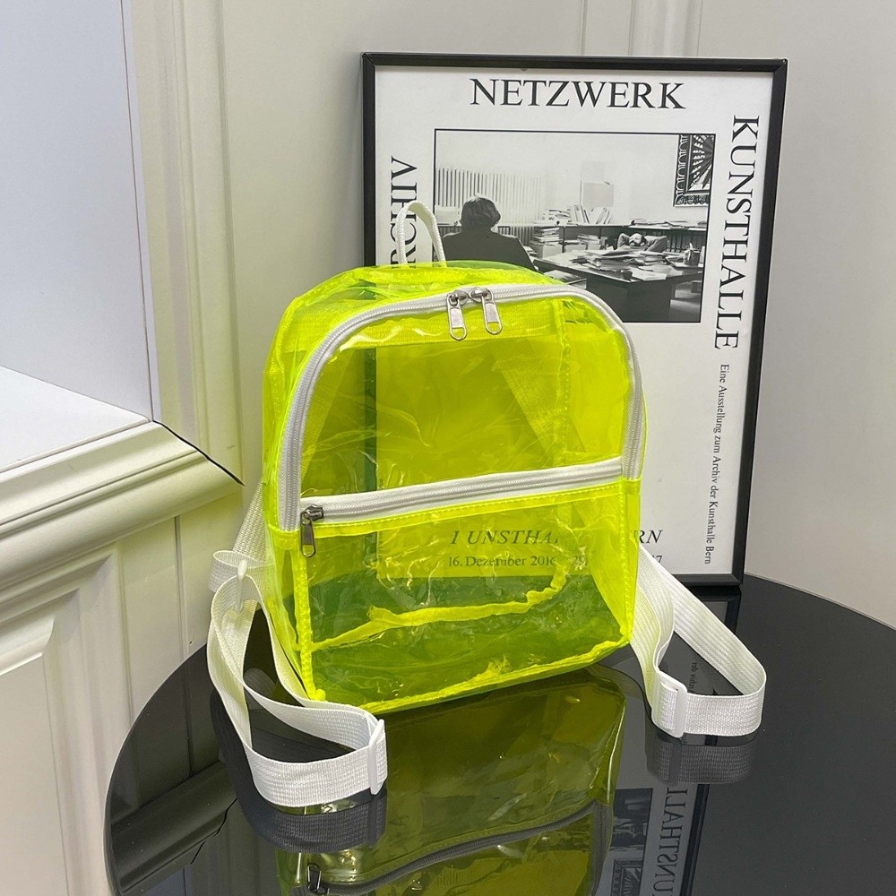Jelly Bag Clear Pvc - Sac à dos transparent en PVC,