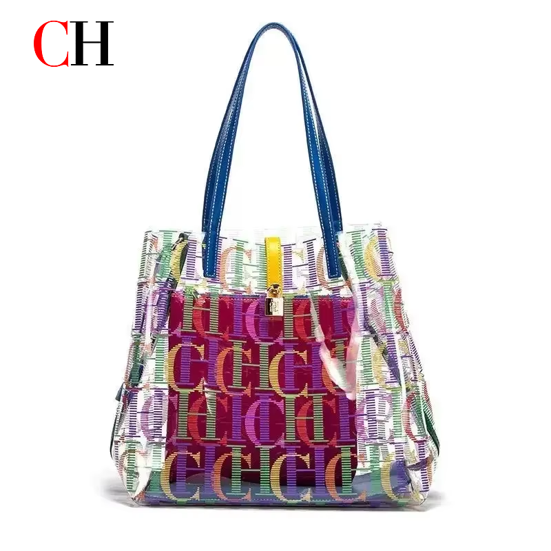 Jelly Bag Clear Pvc - Sac fourre-tout CH Jelly en PVC