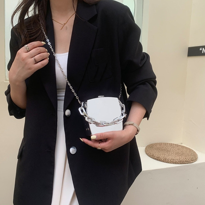 Women Bags Gold - Mini pochette de soirée en or