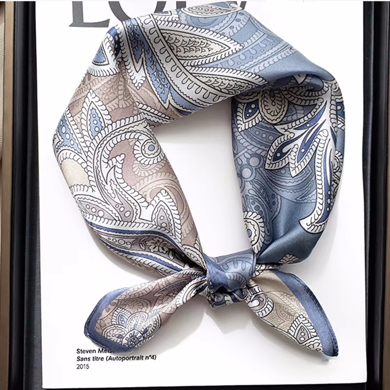 Women Bags Online - Femmes 70*70 cm carré Foulard en
