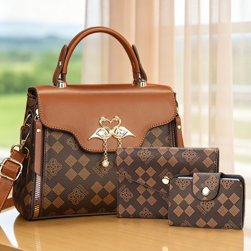 Women Bags Crossbody - Ensemble de 3 sacs pour femme,