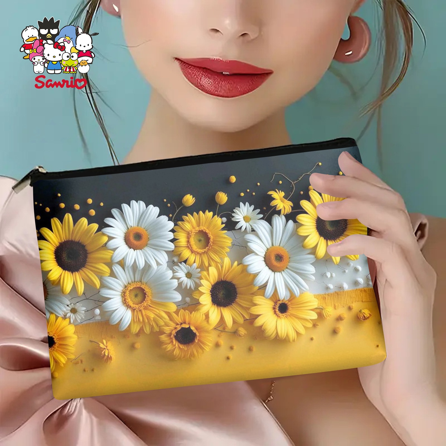 Women Bags White - Un sac de maquillage classique à
