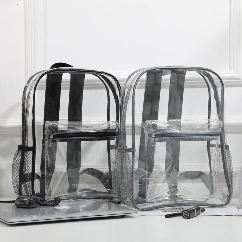 Women Bags Casual - Sac à dos transparent en PVC