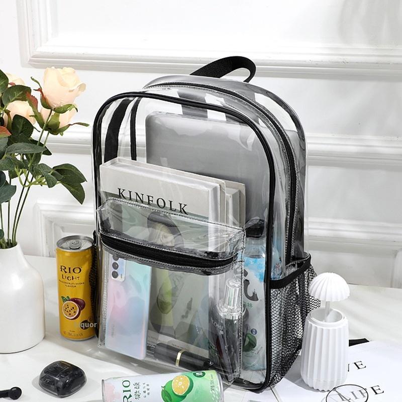 Women Bags Casual - Sac à dos transparent en PVC