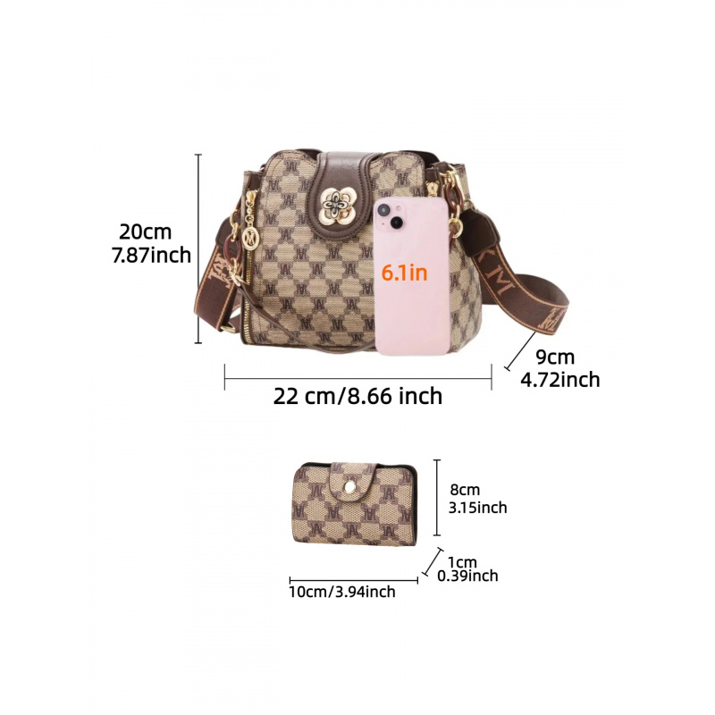Sac à bandoulière vintage impr - Women Bags Crossbody avis et prix