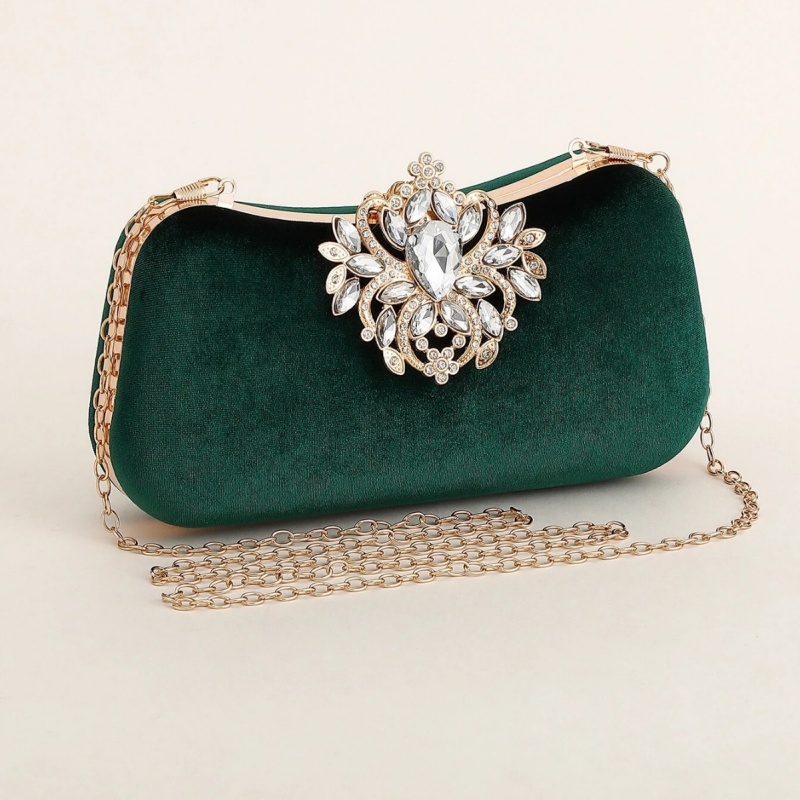 Pochette de soirée rigide en v - Women Bags Gold avis et prix