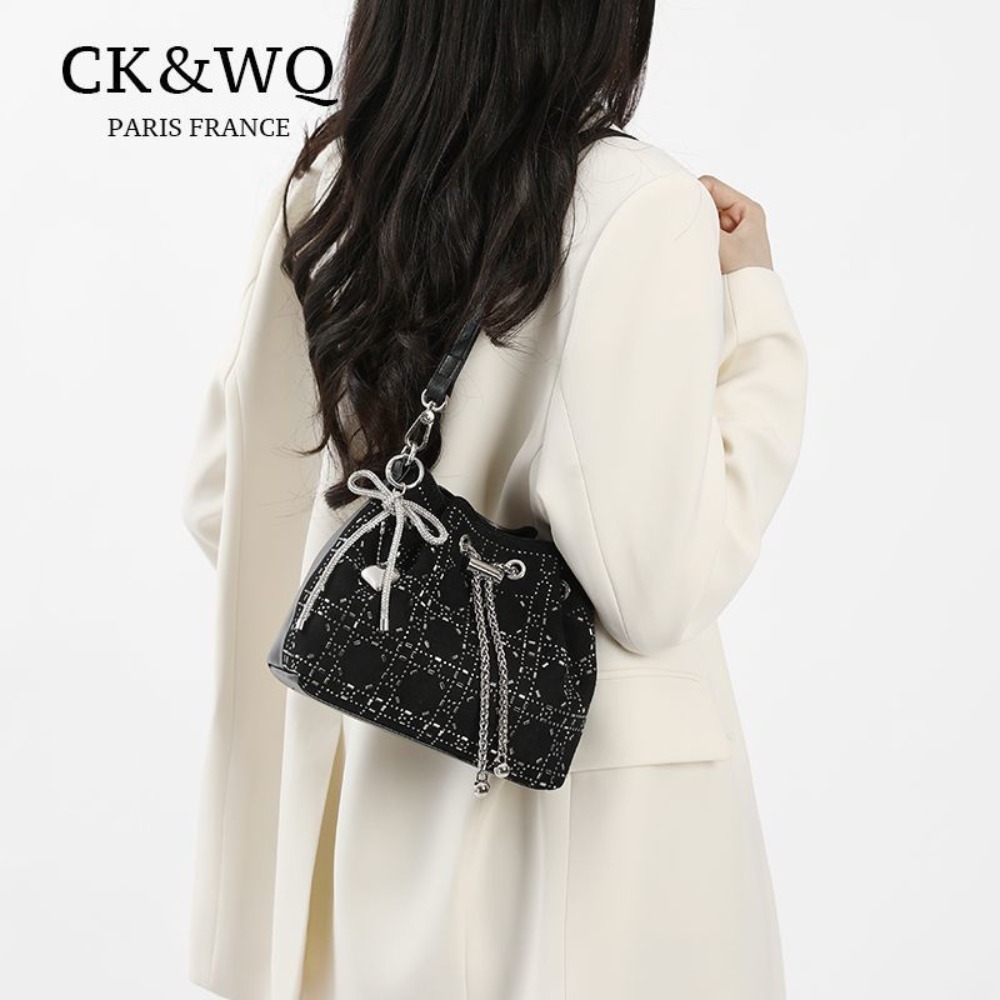 Sac seau à cordon CK&WQ printe - Women Bags Ck avis et prix