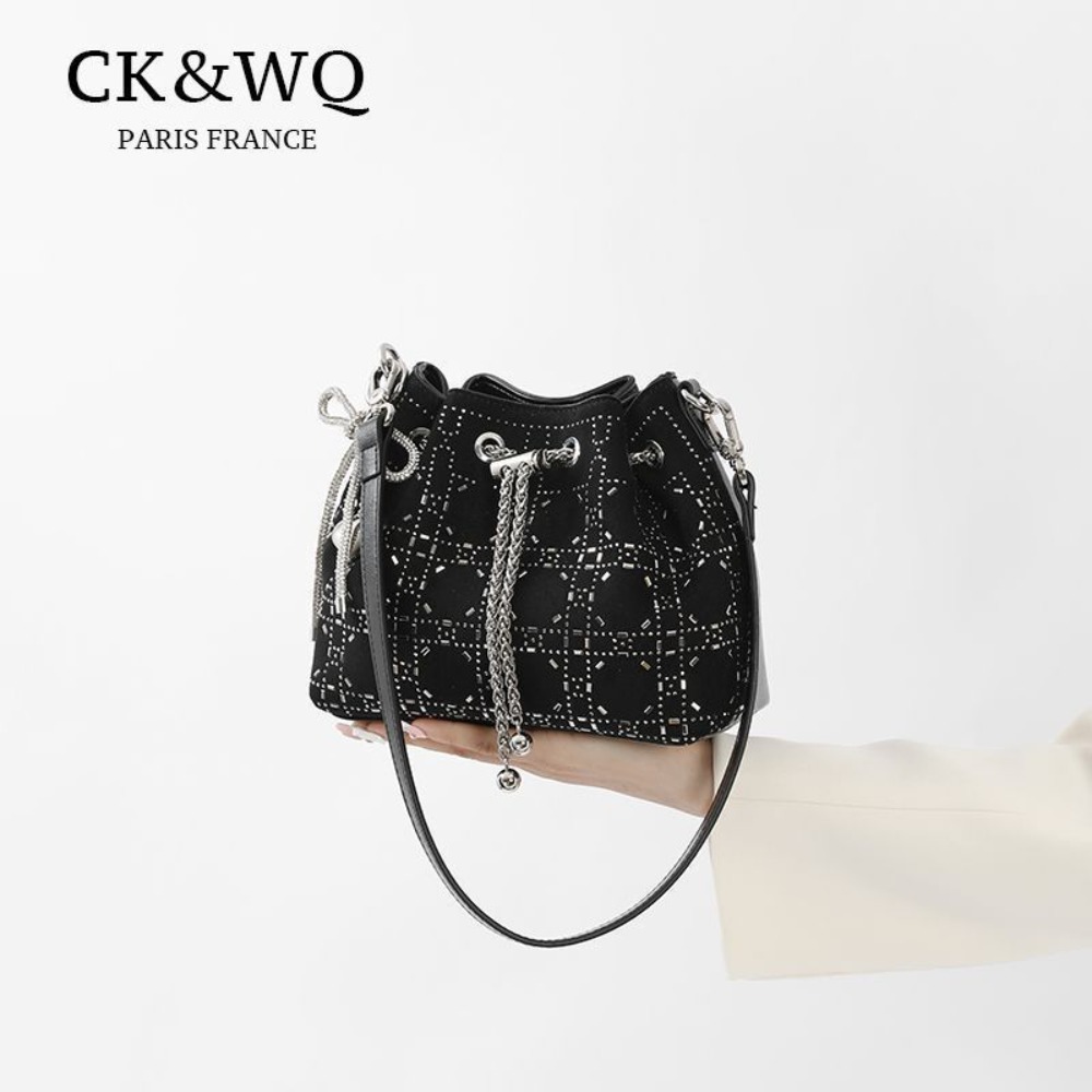 Sac seau à cordon CK&WQ printe - Women Bags Ck avis et prix