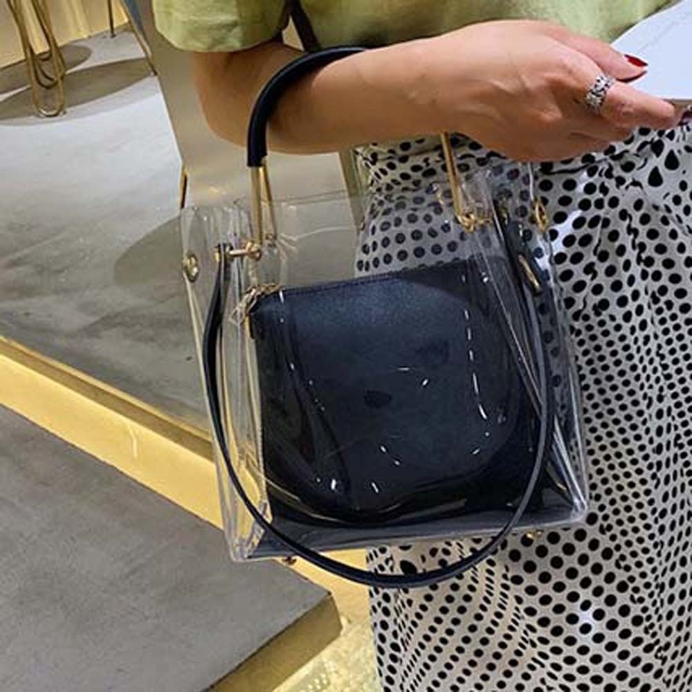 Sac transparent composite coul - Jelly Bag Clear Pvc avis et prix