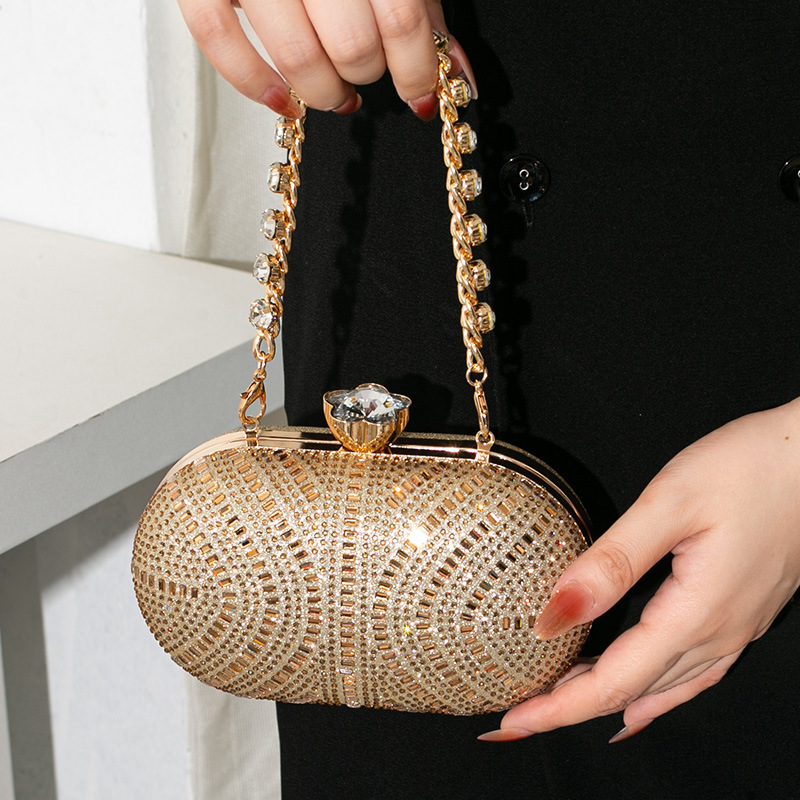 Pochette Banquet célébrité dia - Women Bags Gold avis et prix