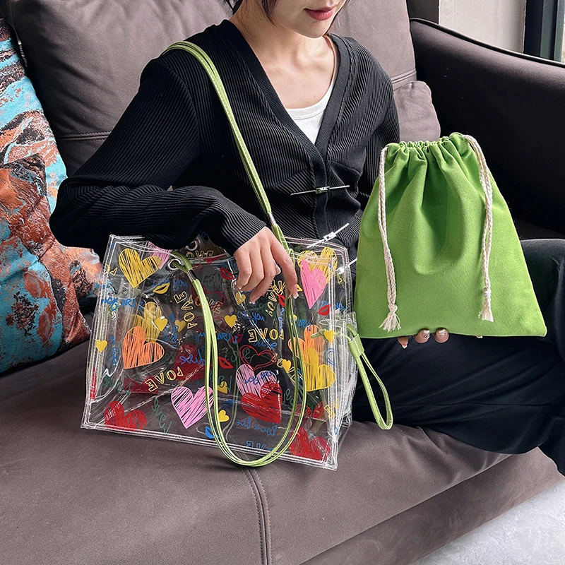Sac Transparent d'été Design m - Jelly Bag Clear Pvc avis et prix