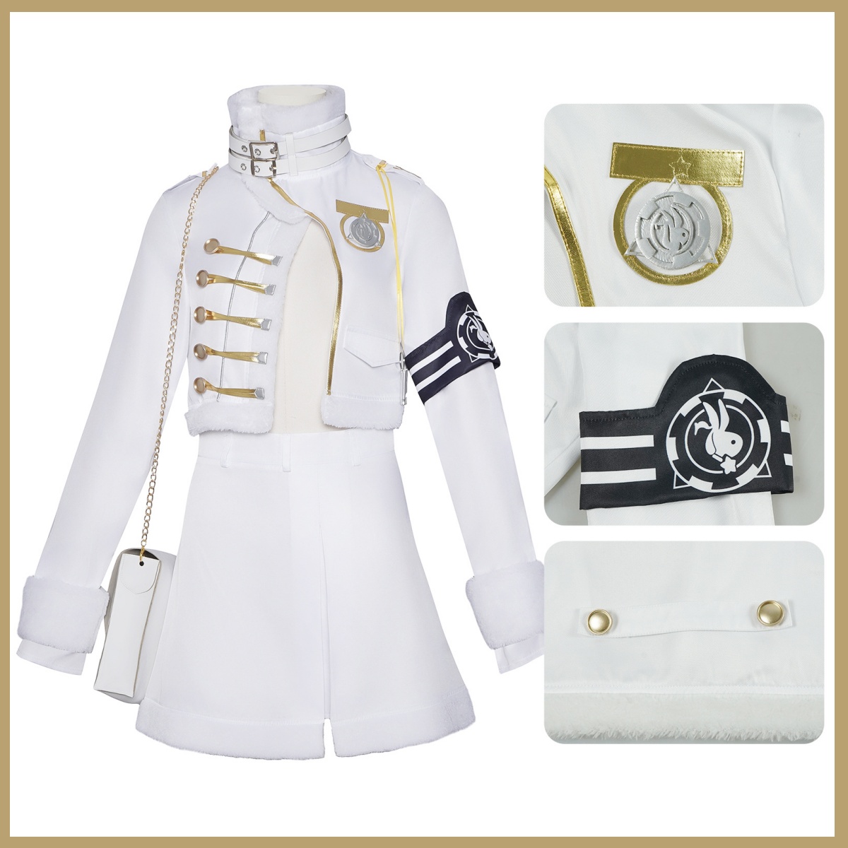 Costume de cosplay Youk Blanc  - Women Bags White avis et prix