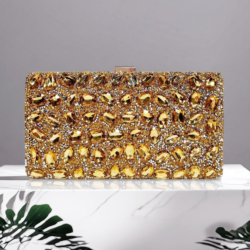 Sac à main avec poignée en mét - Women Bags Gold avis et prix