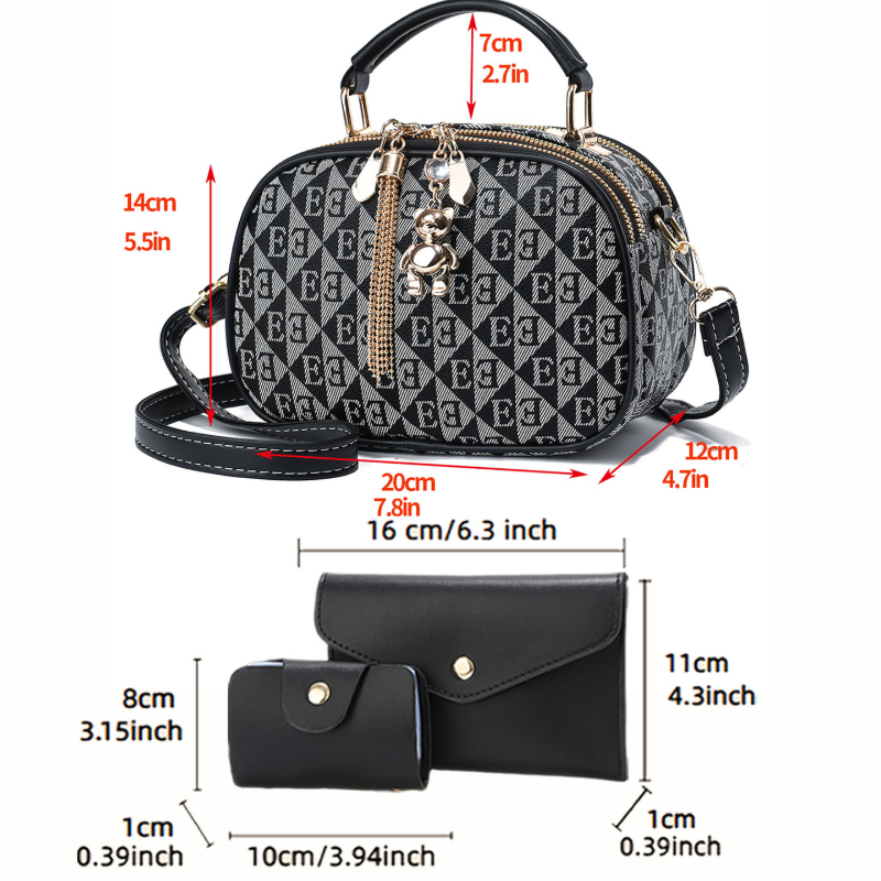 Sacs mini ronds à imprimé lett - Women Bags Crossbody avis et prix