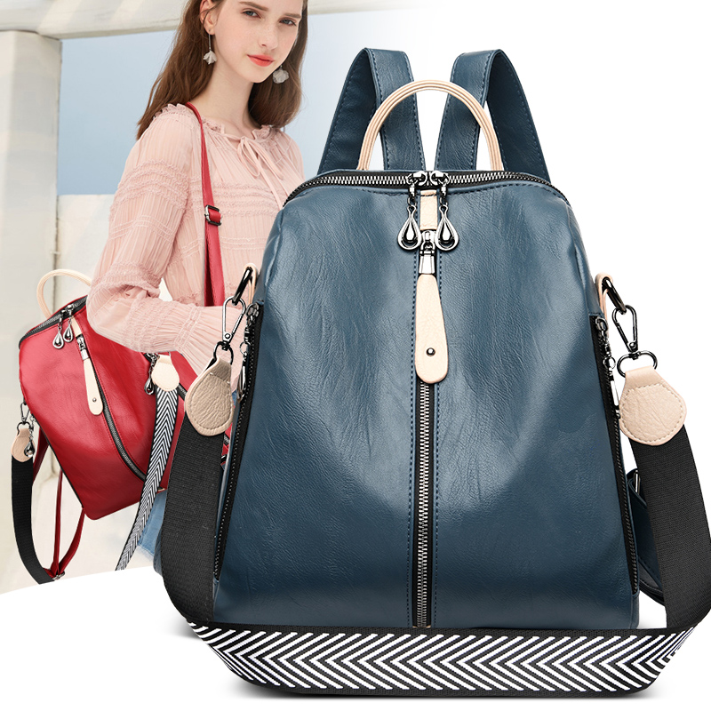 Sac à dos en cuir souple pour  - Women Bags White avis et prix