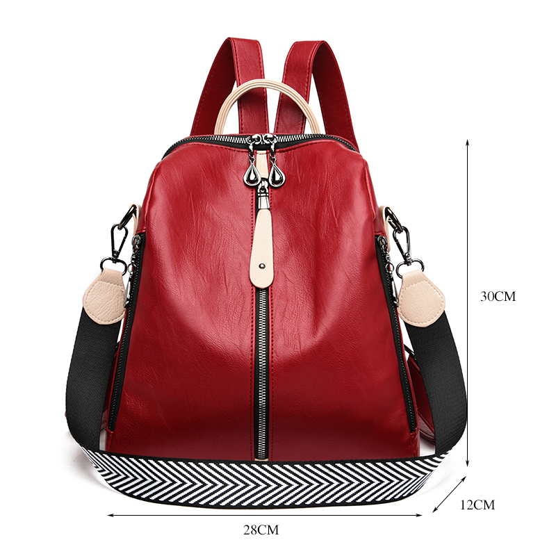 Sac à dos en cuir souple pour  - Women Bags White avis et prix