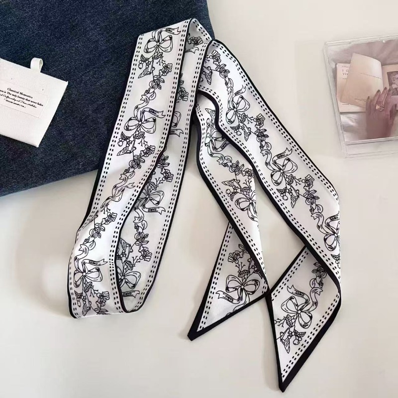 Écharpe longue double face noi - Women Bags White avis et prix