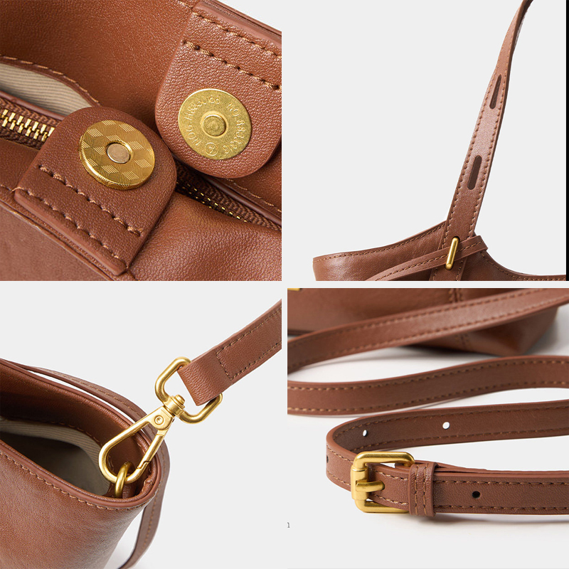 Sac fourre-tout de luxe en cui - Women Bags Gold avis et prix