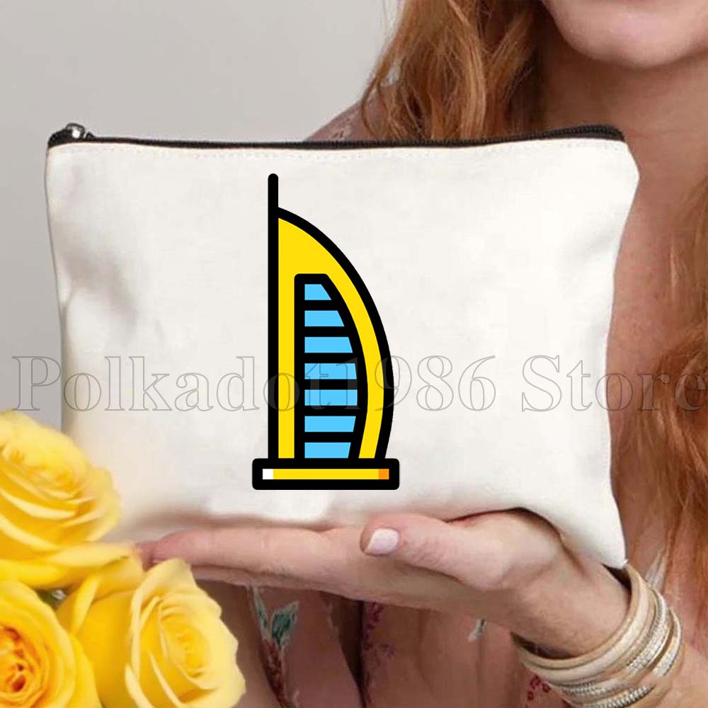 Sac en toile Burj Khalifa, mot - Women Bags Uae avis et prix