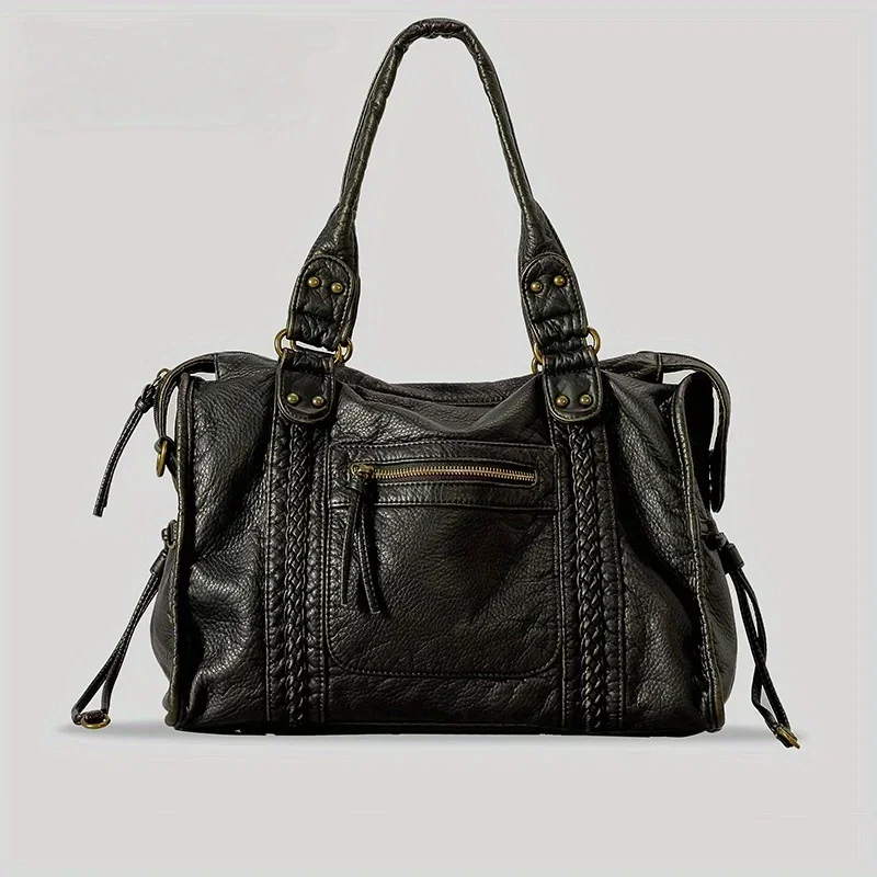 Sac fourre-tout Vintage en cui - Women Bags Gold avis et prix