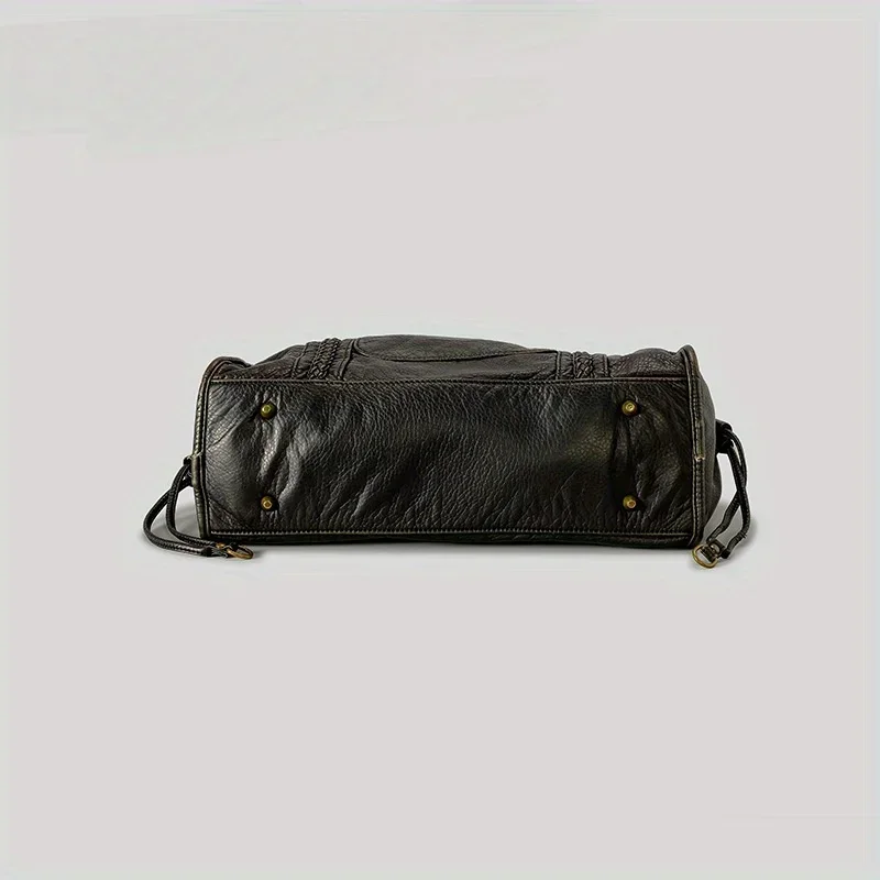 Sac fourre-tout Vintage en cui - Women Bags Gold avis et prix