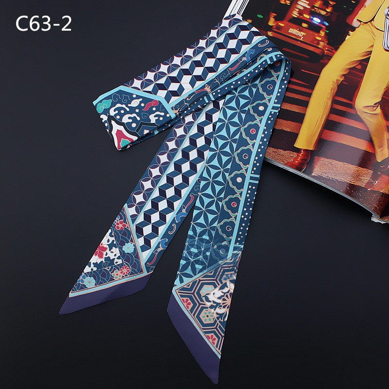 Nouveau foulard en soie imprim - Women Bags Online avis et prix