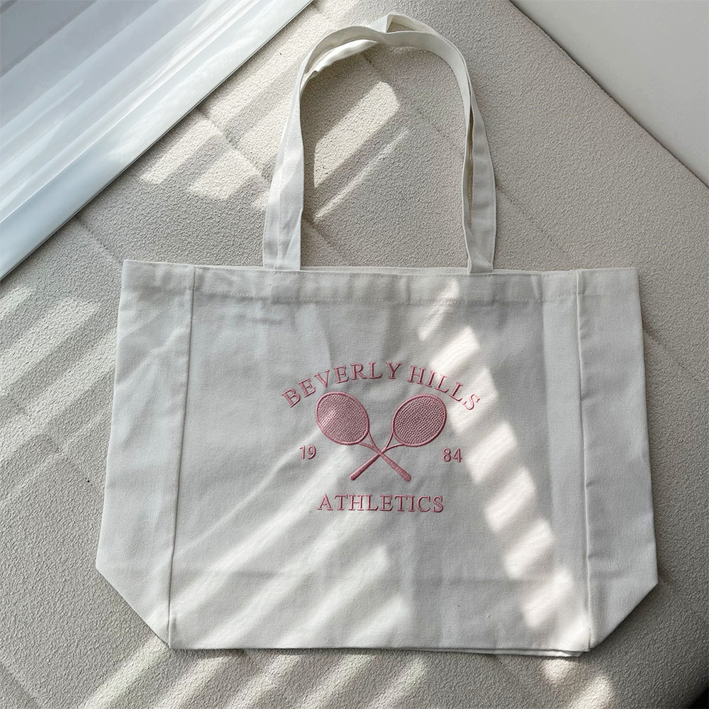 Sac à provisions en toile brod - Women Bags Ck avis et prix
