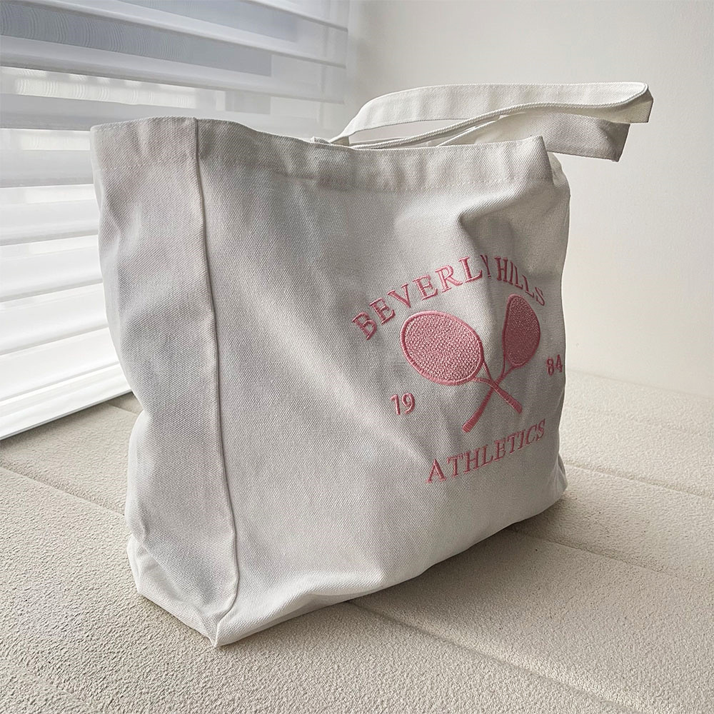 Sac à provisions en toile brod - Women Bags Ck avis et prix