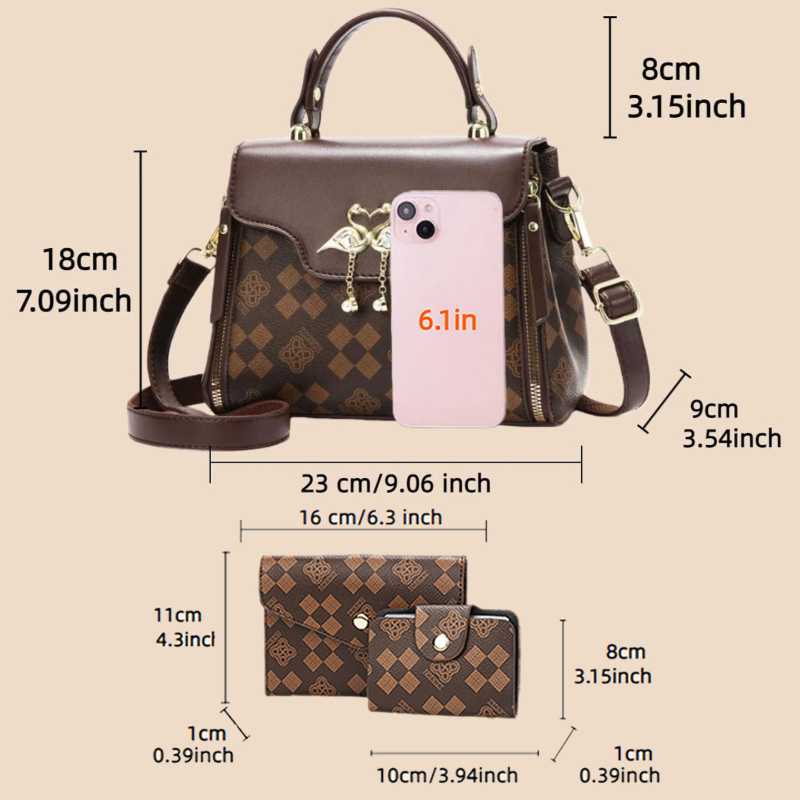 Ensemble de 3 sacs pour femme, - Women Bags Crossbody avis et prix