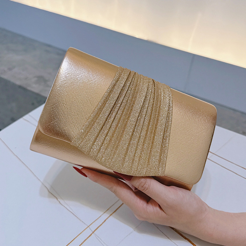 Petite pochette de soirée doré - Women Bags Gold avis et prix