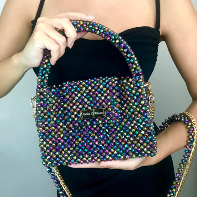 Sac à main perlé en cristal co - Women Bags Wholesale avis et prix